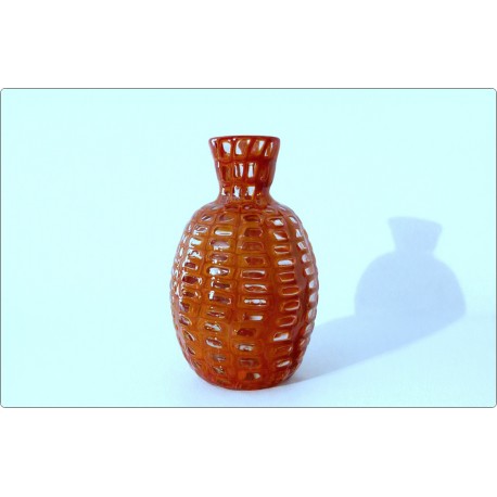 VENINI - Vaso OCCHI Tobia Scarpa - Murano Glass 1998