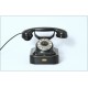 Desk Phone SIEMENS Mod. W 28, Made in Italy 1928, Bakelite