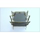 MAISON JANSEN Magazine Rack - Brass / Glass - Neoclassical '40 Paris