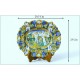 Majolica Plate - IMBRES Manufactory of Pavia - 18th century