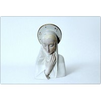 A. RONZAN - Scultura in Ceramica - Madonna - Italy 1940