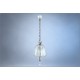 BAROVIER & TOSO - Lampada a sospensione - Vetro / Ottone - Murano 1930 / 40