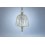 BAROVIER & TOSO - Pendant Lamp - Glass / Brass - Murano 1930