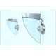 Pair of wall lamps mod. NAOS – Design C. Forcolini – Prod. by Nemo 1980