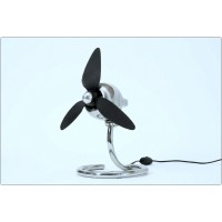 Table Fan ZEROWATT, Made in Italy 1953, Design Ezio Pirali