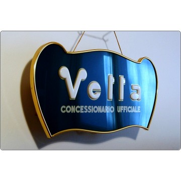Insegna Luminosa WYLER VETTA, Made in Italy 1950