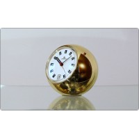 Table Clock LORENZ, Mod. Sphere, Swiss Made 1950