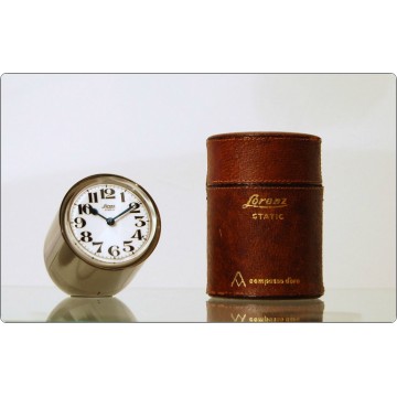 Table Clock LORENZ Mod. STATIC - LIMITED ED. REFORM, Swiss 1959