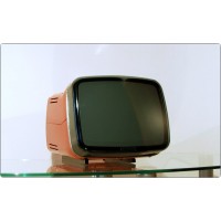 Brionvega Algol 11, Design Zanuso, Sapper, Italy 1964 - RED