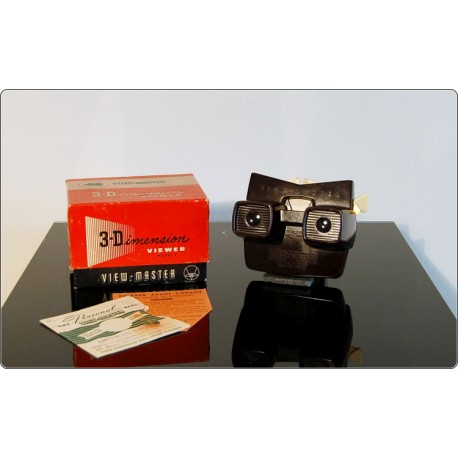 Visore Stereoscopico View-Master Model E, Prod. Sawyer's 1940 - Bachelite