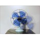 Ventilatore da Tavolo Westinghouse, 1 Velocità / Oscillante, Made in U.S.A. 1960
