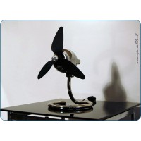 Ventilatore da Tavolo ZEROWATT, Made in Italy 1953, Design Ezio Pirali