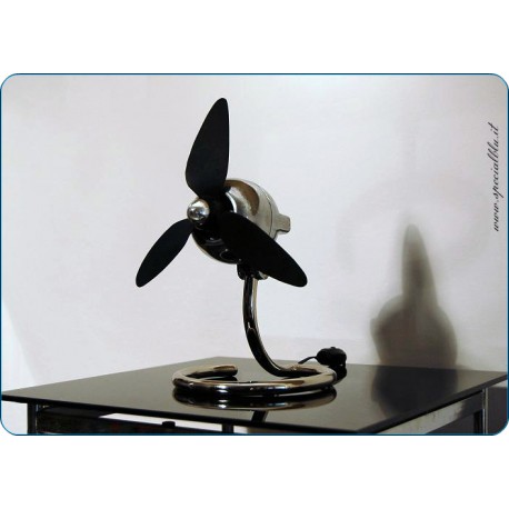 Ventilatore da Tavolo ZEROWATT, Made in Italy 1953, Design Ezio Pirali