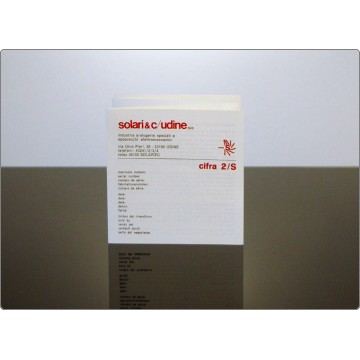 Instruction Booklet Clock CIFRA 2 SYNCHRON - Solari Udine