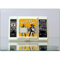 CASIO CG-300 - Videogioco LCD - WESTERN BAR - Japan 1980