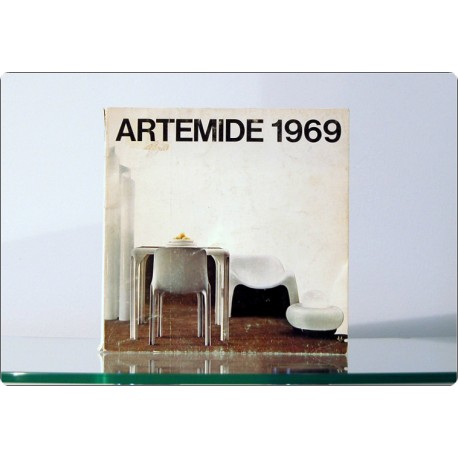 Catalogo ARTEMIDE 1969 - Lampade da Tavolo / Terra / Parete ecc.