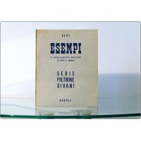 ESEMPI di Arredamento moderno di tutto il mondo - SEDIE POLTRONE DIVANI - HOEPLI 1950