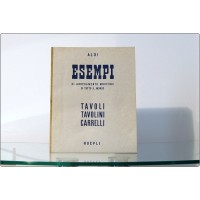 ESEMPI di Arredamento moderno di tutto il mondo - TAVOLI TAVOLINI CARRELLI - HOEPLI 1950