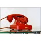 Telefono da Tavolo SIEMENS Mod. W 48 LIMITED - Bachelite - ROSSO