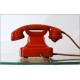 Telefono da Tavolo SIEMENS Mod. W 48 LIMITED - Bachelite - ROSSO