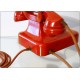Telefono da Tavolo SIEMENS Mod. W 48 LIMITED - Bachelite - ROSSO