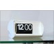 Table Clock Solari Udine Mod. CIFRA 3 - LIMITED EDITION MoMa 1990 - WHITE