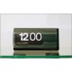Table Clock Solari Udine Mod. CIFRA 3 - LIMITED EDITION MoMa 1990 - GREEN Color