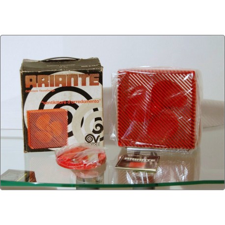 Table Fan ARIANTE Vortice, Design M. Zanuso 1973 - RED in Original Box
