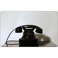 Desk Phone SIEMENS OLAP Milano, Made in Italy 1942, Bakelite
