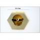 Pair of Wall Sconces GLASS SPHERE Art. A-024 - Brass structure