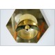 Pair of Wall Sconces GLASS SPHERE Art. A-024 - Brass structure