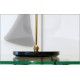 Table Lamp Art. TL-062 - Brass / Marble - GREEN