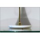 Table Lamp Art. TL-060 - Brass / Marble - RED Color