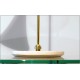 Table Lamp Art. TL-058 - Brass / Marble - PINK Color