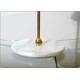 Table Lamp Art. TL-066 - Brass / Marble - BLACK Color