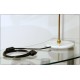 Table Lamp Art. TL-066 - Brass / Marble - BLACK Color