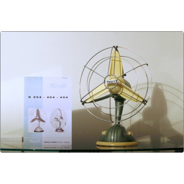 Ventilatore da Tavolo ERCOLE MARELLI Mod. O / 304, Italy 1950