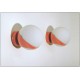 Coppia di Applique SFERA GLASS Art. A-027 - ROSA