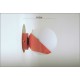 Coppia di Applique SFERA GLASS Art. A-027 - ROSA