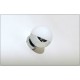 Applique SFERA GLASS Art. A-025 - Ottone Cromato