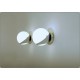 Applique SFERA GLASS Art. A-025 - Ottone Cromato