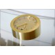 Orologio da Tavolo Solari Udine Mod. CIFRA 3 SYNCHRON, Design G. Valle - ROSSO