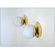 Applique SFERA GLASS Art. A-047 - Ottone - DEYROO Lighting