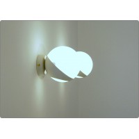 Applique SFERA GLASS Art. A-019 - BIANCO