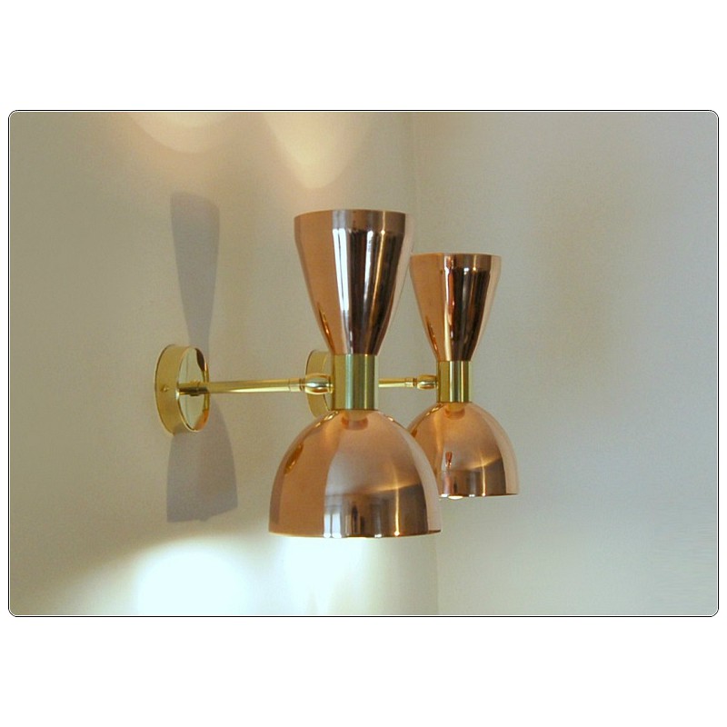 Wall Lamp Art. A045 COPPER / BRASS Deyroo Lighting