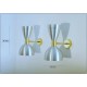Applique Art. A-013 - Metallo / Ottone - Deyroo Lighting