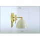 Wall Lamp Art. A-098 - Metal / Brass - WHITE - With Switch