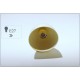 Wall Lamp Art. A-098 - Metal / Brass - WHITE - With Switch