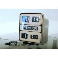 Orologio da Tavolo / Parete Solari Udine - DATOR 5 - Italy 1955