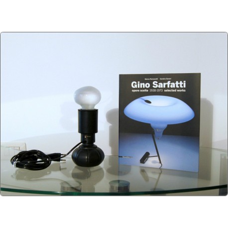 Lampada da Tavolo Mod. C 600 - ARTELUCE - Design G. Sarfatti 1966 - BLACK